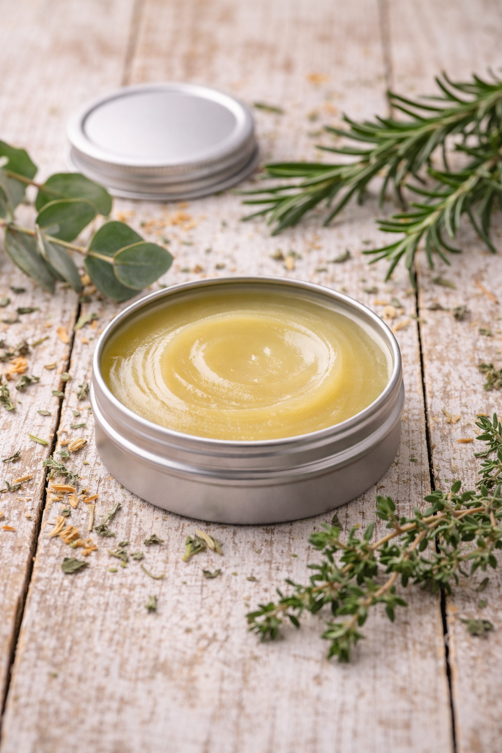 Herbal Chest Rub Salve (eucalyptus, rosemary, thyme)